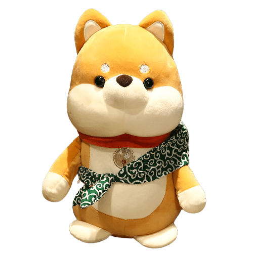 Peluche Chien Shiba Inu Gentil