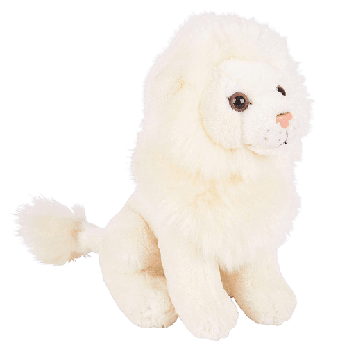 Peluche Lion Blanc Mignon