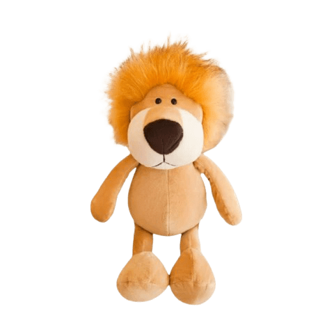 Peluche Lion Jaune Mignon Crinière