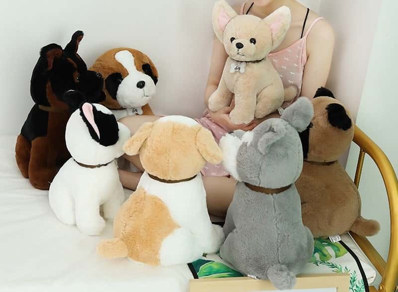 Craquante Peluche Chihuahua Groupe