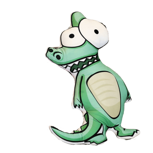 Coussin Crocodile Tout Doux