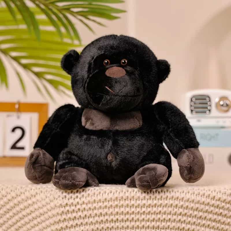 Peluche Chimpanzé Noir Mignon