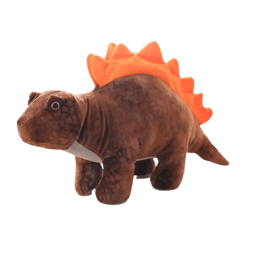 Peluche Dinosaure Marron