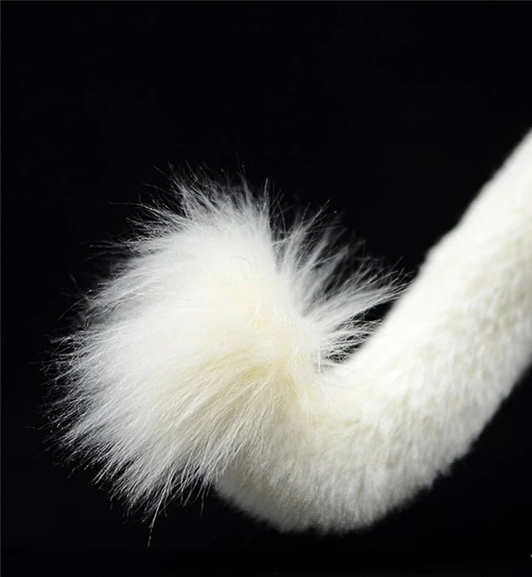 Magnifique Peluche Lion Blanc Grande Qualité