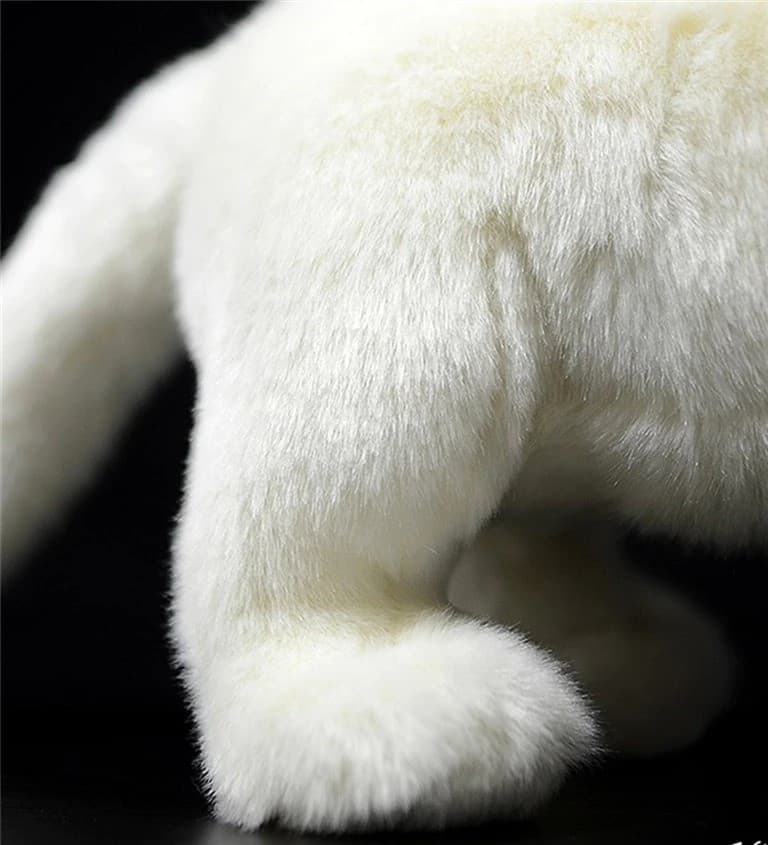 Peluche Haute Qualité Lion Blanc