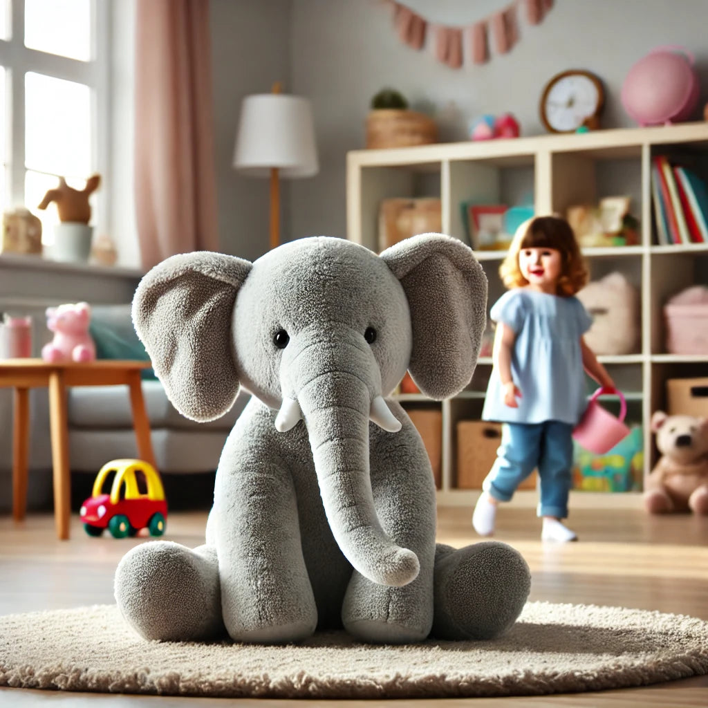 adorable peluche éléphant jouet enfant