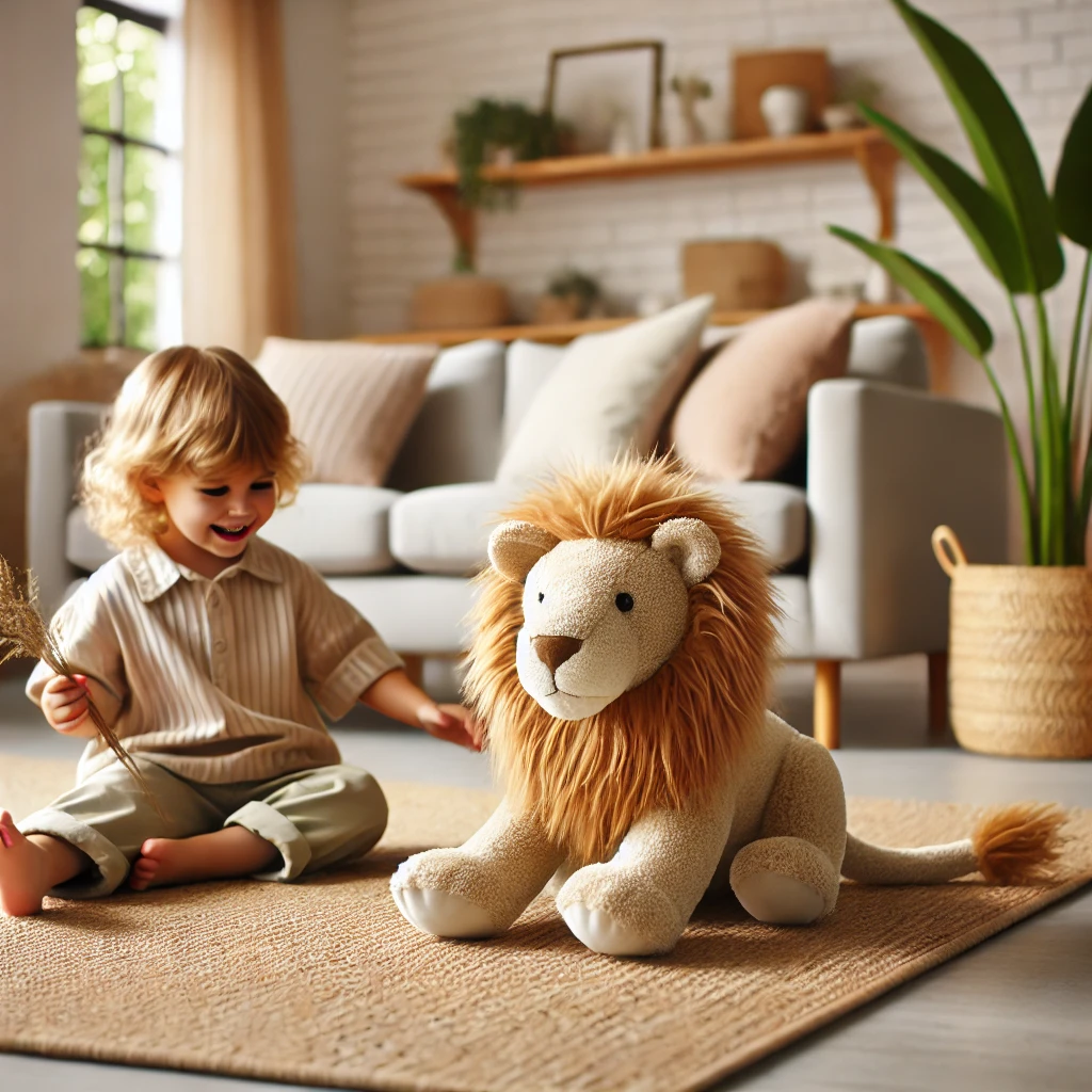 collection peluche lion