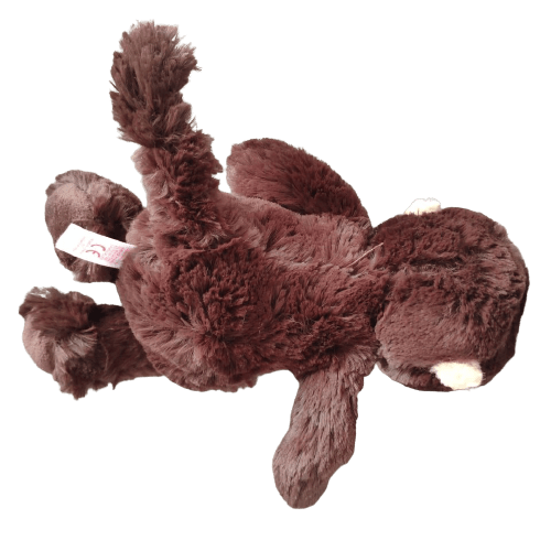 Peluche Singe Adorable Marron Dos Soyeux