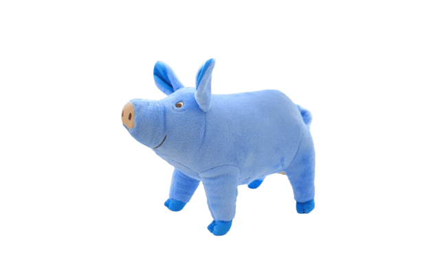 Peluche Cochon Bleu 