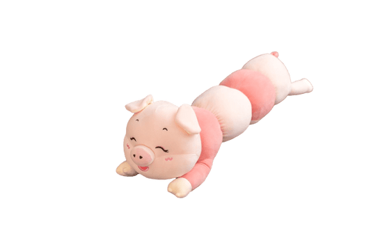 Peluche la cousine de Peppa pig tenue coeur 31 cm doudou cochon