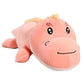 Peluche Dinosaure Crocodile Bleu Yeux Ouverts Mignon