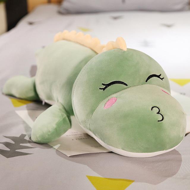 Peluche Dinosaure Crocodile Vert Enfant