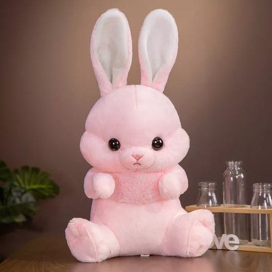 Lapin En Peluche Blanc 