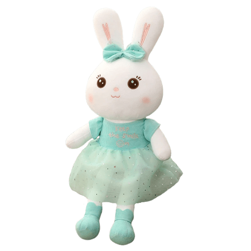 Peluche Lapin Mignon Habillé