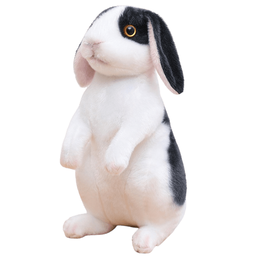Peluche lapin realiste clearance
