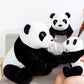 Doudou Panda Noir Blanc 