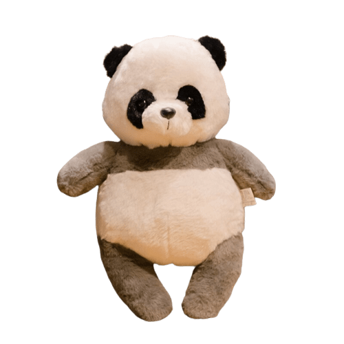 Panda Gris Peluche 