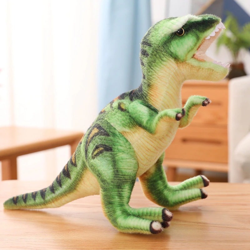 Peluche Tyrannosaure Vert