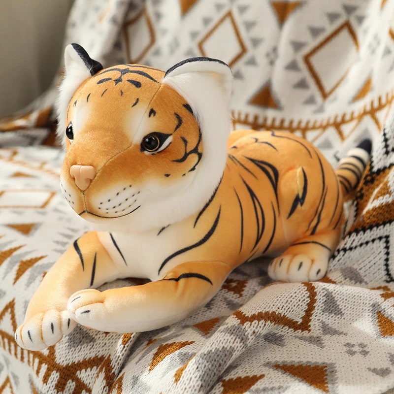 Petite Peluche Tigre Roux Calin Peluche Fantasia Univers Peluche